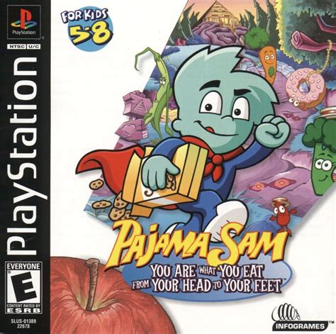 pajama sam|pajama sam 3 you are what you eat from your head to your feet.